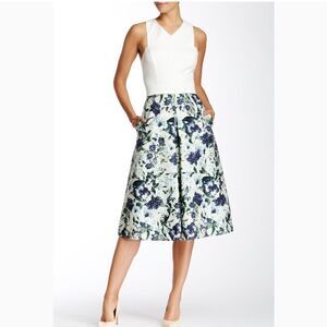 ABS by Allen Schwartz Floral Midi Skirt – Size 2 – NWOT